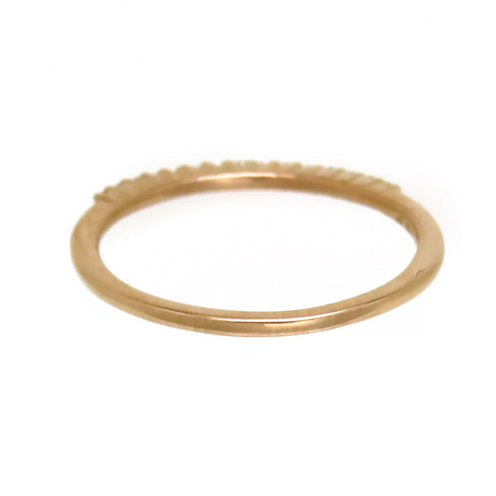 4℃ 
Half Eternity Ring