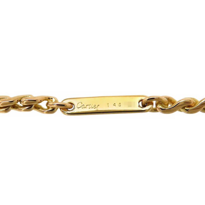 CARTIER 
スパイク チェーン ブレスレット