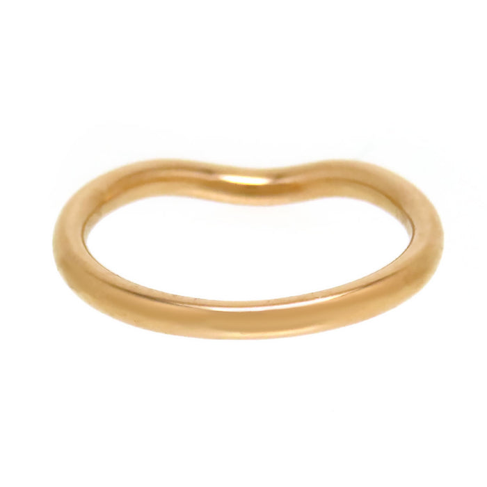 TIFFANY&Co. 
Curved Band Ring Diamond