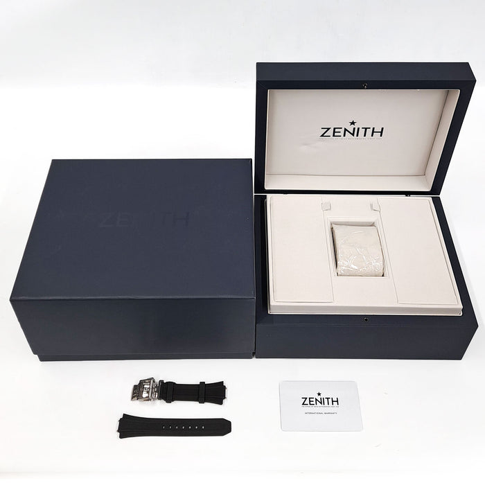 ZENITH  
Defy Skyline  
With box and warranty card included