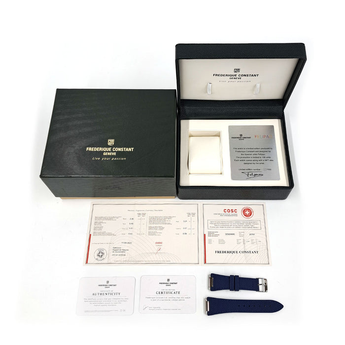 FREDERIQUE CONSTANT 
ハイライフ オートマチック COSC X フェリパオ 
箱ギャラ付
