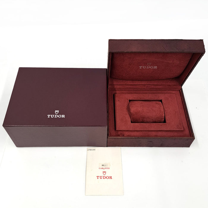 TUDOR  
Hydronaut Blue Shell RARE dial Overhauled  
With box and warranty card