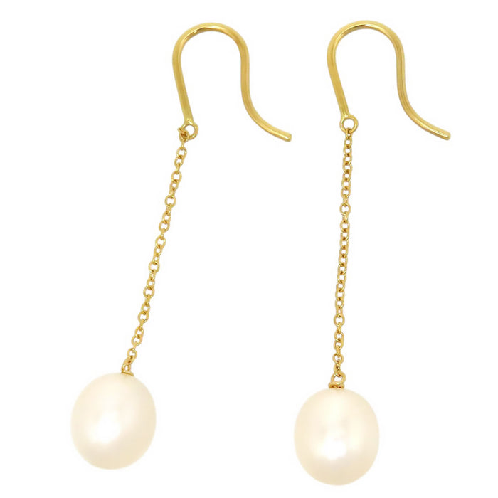TIFFANY&Co. 
Chain Pearl Earrings