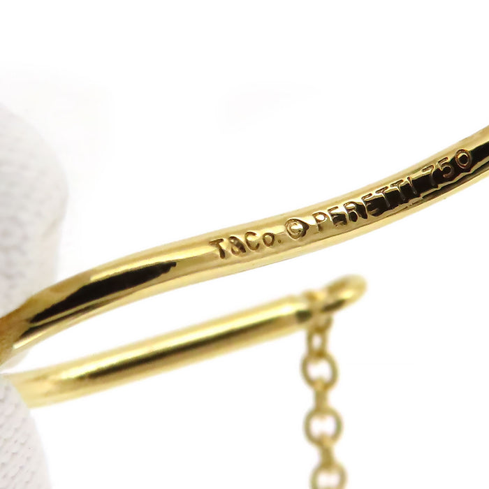 TIFFANY&Co. 
Chain Pearl Earrings