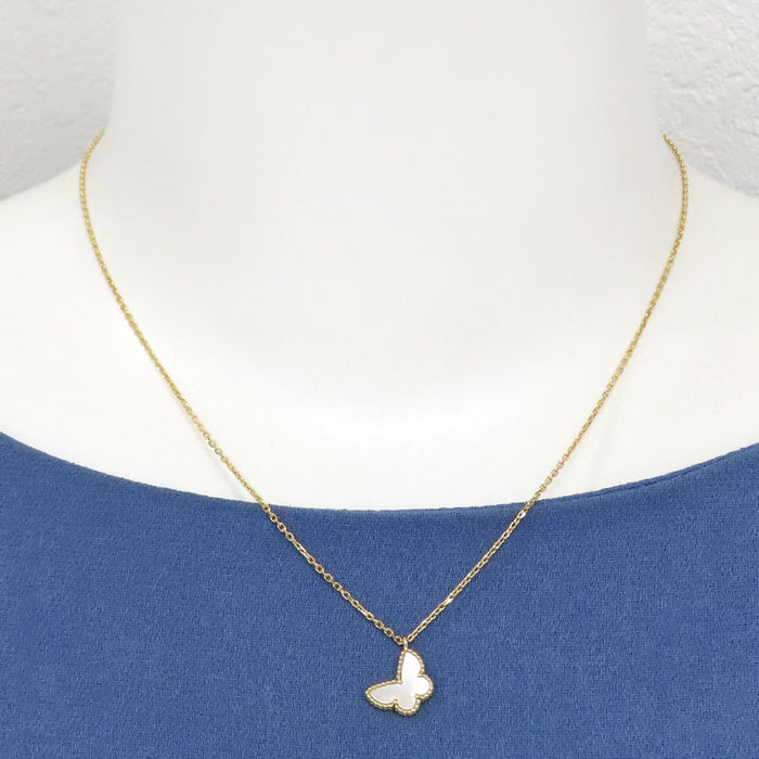 Van Cleef & Arpels  
Sweet Alhambra Papillon Necklace