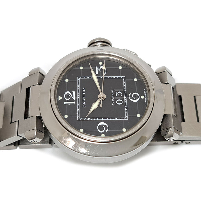 CARTIER 
パシャ C ドゥ カルティエ 
箱ギャラ付