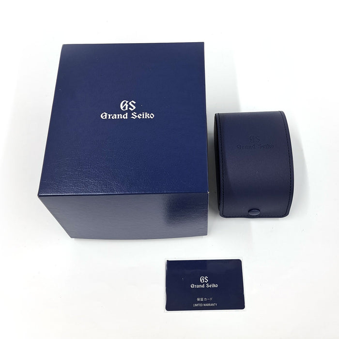 SEIKO 
グランドセイコー 強化耐磁 40,000A/m 
箱ギャラ付