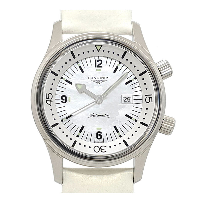 LONGINES 
レジェンドダイバー ホワイトシェル 
箱ギャラ付