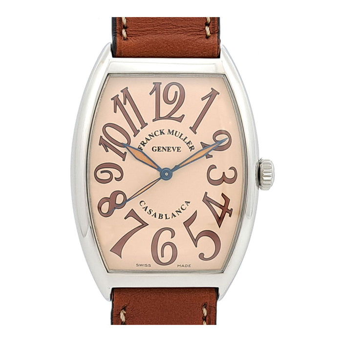 FRANCK MULLER  
Casablanca Salmon Dial 2025  
With box and warranty card