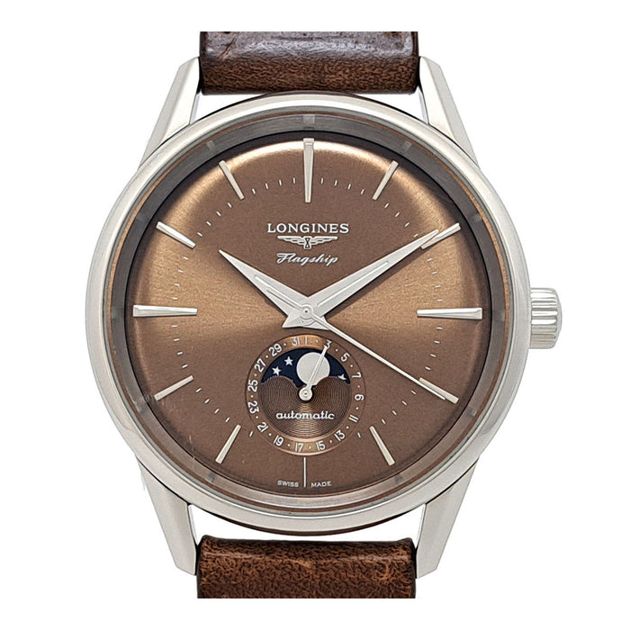 LONGINES 
フラッグシップ ヘリテージ ムーンフェイズ 
箱ギャラ付