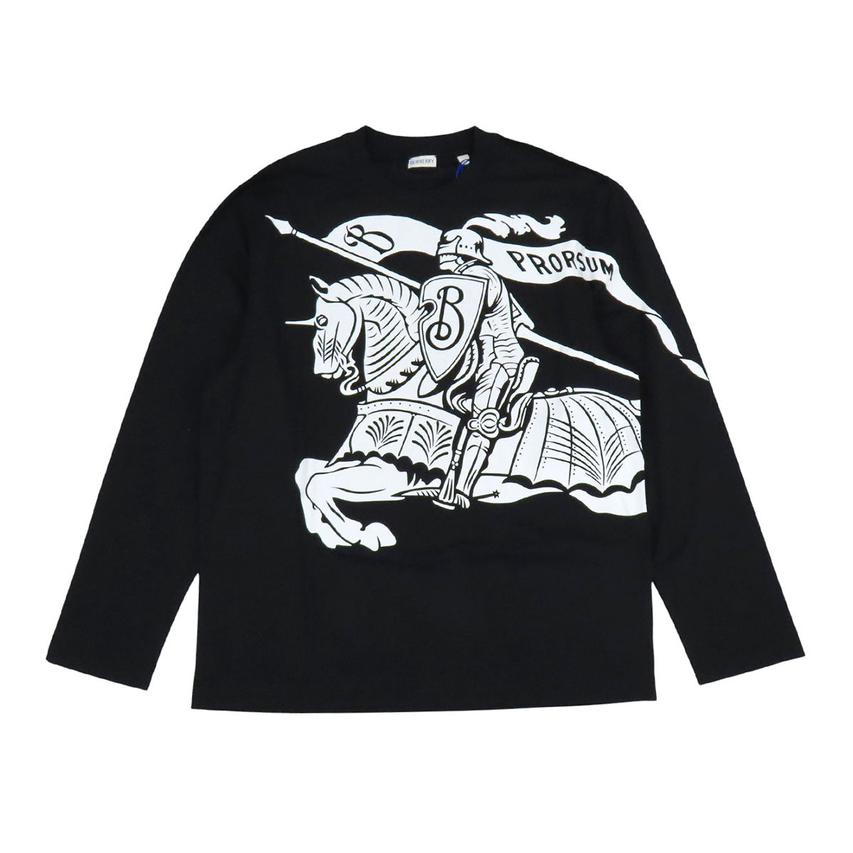 Burberry ロゴ入り長袖Tシャツ　ハーフパンツ　164cm　まとめ売り BURBERRY ロゴ ホース プリント コットン 2024年製 クルーネック EKD