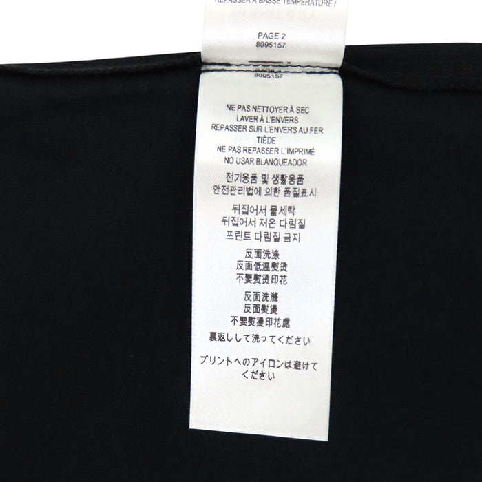 BURBERRY  
Maglietta a maniche lunghe EKD con stampa logo cavallo in cotone, modello girocollo, anno 2024