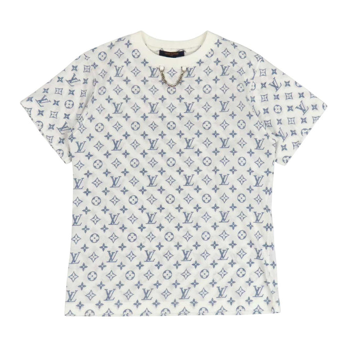 LOUIS VUITTON 
RW211W UYZ FKTS21 チェーン コットン 
LV エスカル プリンテッド Tシャツ 
モノグラム