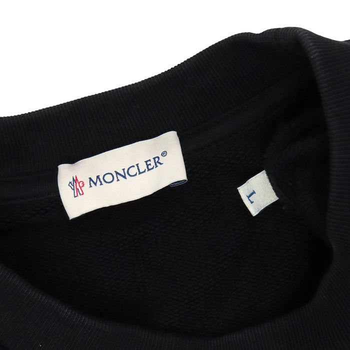 MONCLER  
Patch Cotton Made in 2025  
MAGLIA GIROCOLLO Maglia Logo Sweatshirt