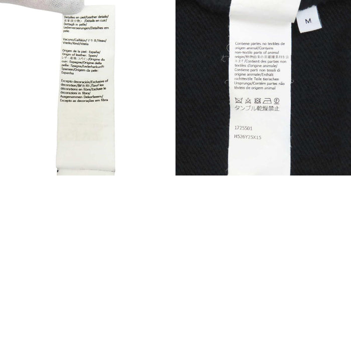 LOEWE  
Logo Cotton  
Anagram Leather Patch Hoodie