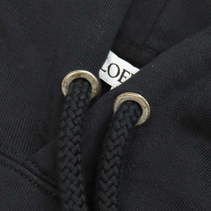 LOEWE  
Logo Cotton  
Anagram Leather Patch Hoodie