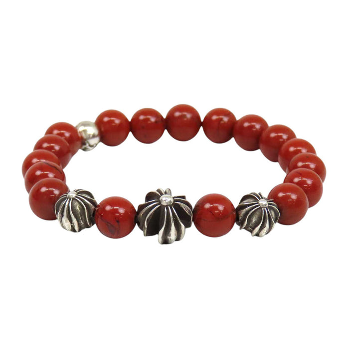 CHROME HEARTS 
CH クロスボール 
BEAD 8mm ビーズ ブレスレット
