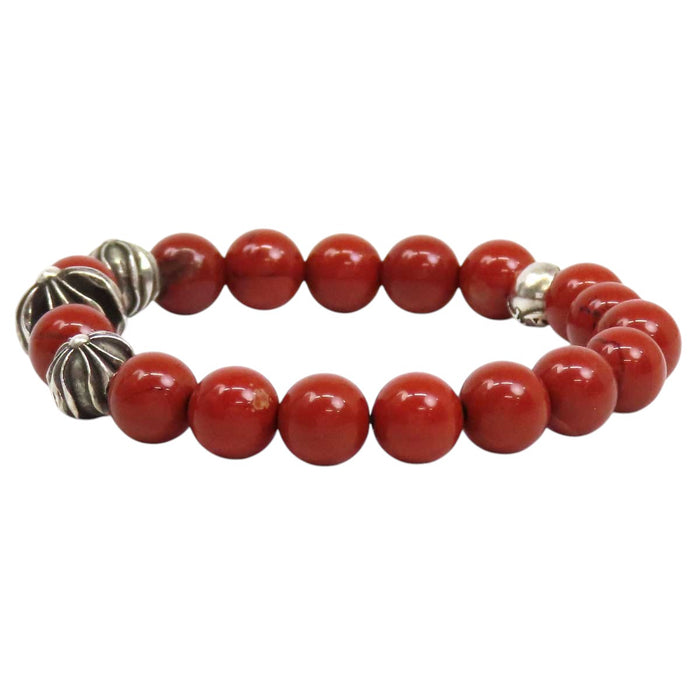 CHROME HEARTS 
CH クロスボール 
BEAD 8mm ビーズ ブレスレット