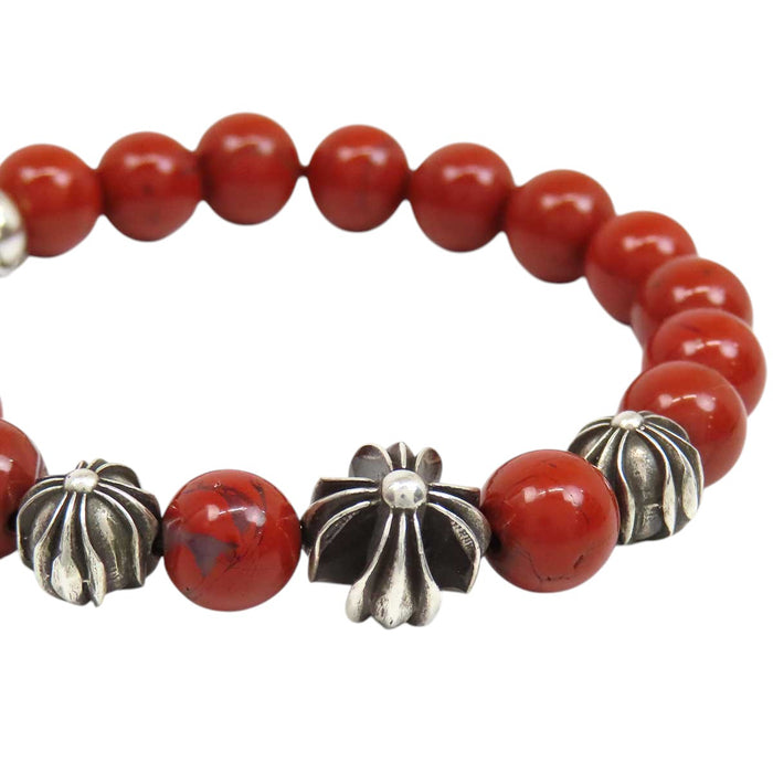 CHROME HEARTS 
CH クロスボール 
BEAD 8mm ビーズ ブレスレット
