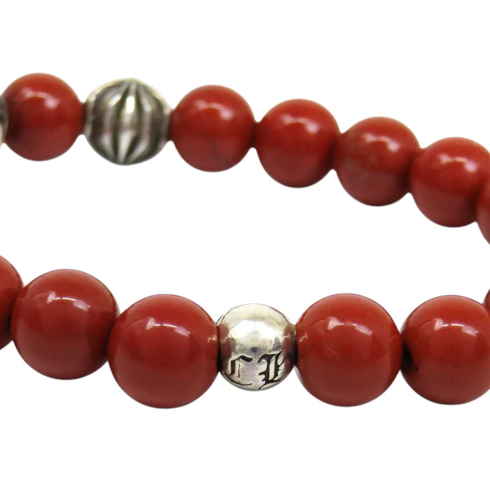 CHROME HEARTS 
CH クロスボール 
BEAD 8mm ビーズ ブレスレット