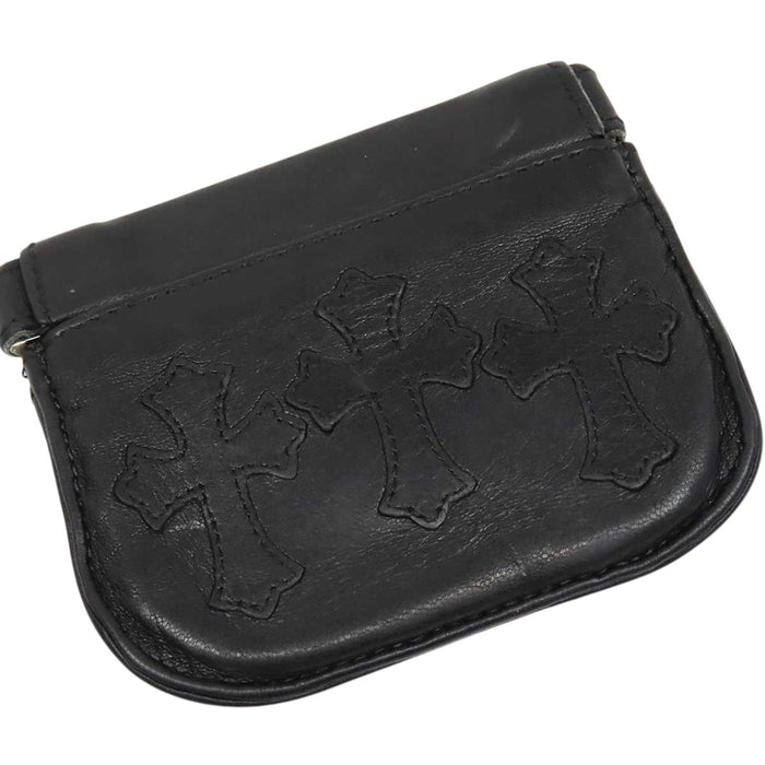 CHROME HEARTS 
CH セメタリークロス スクロールラベル 
SNAP BACK COIN PURSE スナップバック コインパース