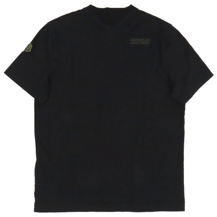 MONCLER 
23SS Embroidered Logo Patch Born To Protect Crewneck 
BORN TO PROTECT Short Sleeve T-Shirt
