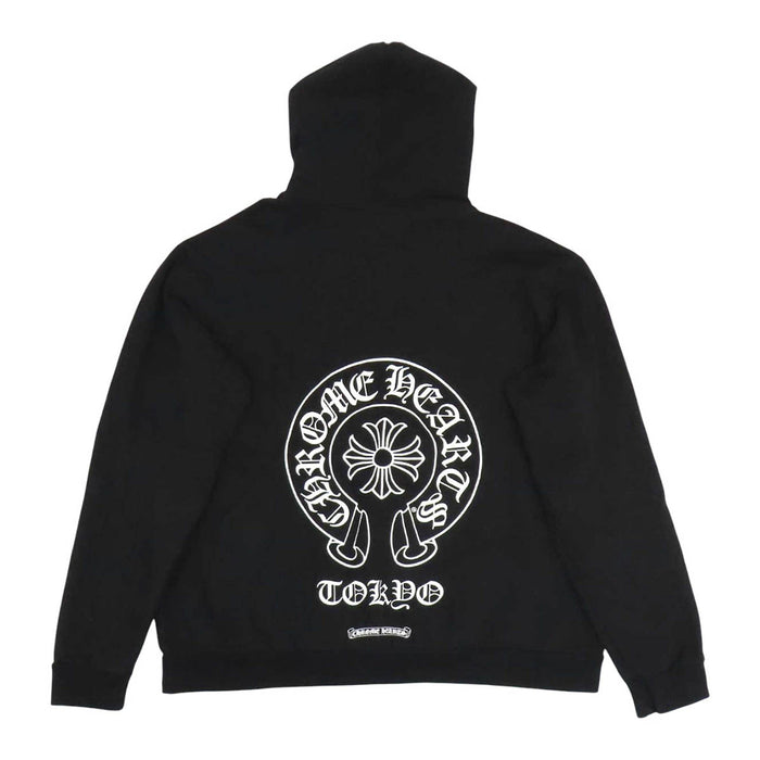 CHROME HEARTS 
CH 東京限定 コットン スウェット 裏起毛 
TOKYO限定 ホースシュー プリント フーディ