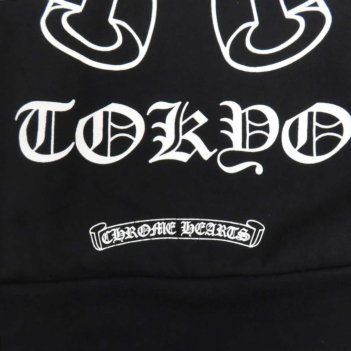CHROME HEARTS 
CH 東京限定 コットン スウェット 裏起毛 
TOKYO限定 ホースシュー プリント フーディ