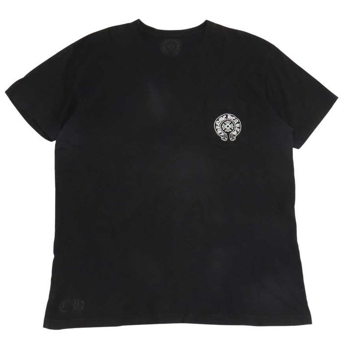CHROME HEARTS 
CH T-SHRT LTD CHプラス コットン 
ホノルル限定 バック ホースシュー プリント Tシャツ