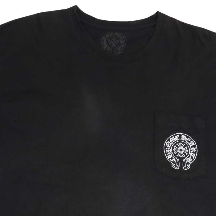 CHROME HEARTS 
CH T-SHRT LTD CHプラス コットン 
ホノルル限定 バック ホースシュー プリント Tシャツ