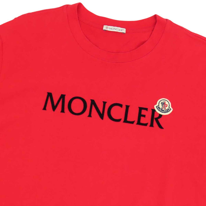 MONCLER 
2024年製 ワッペン コットン 
SS ロゴ Tシャツ