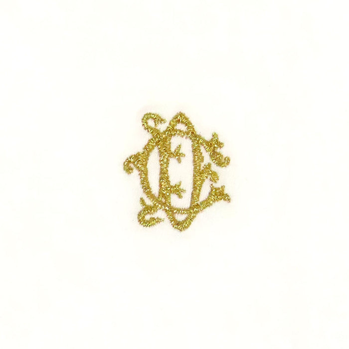 Dior 
KIM JONES Cotton Crew Neck 
Logo Embroidery T-Shirt