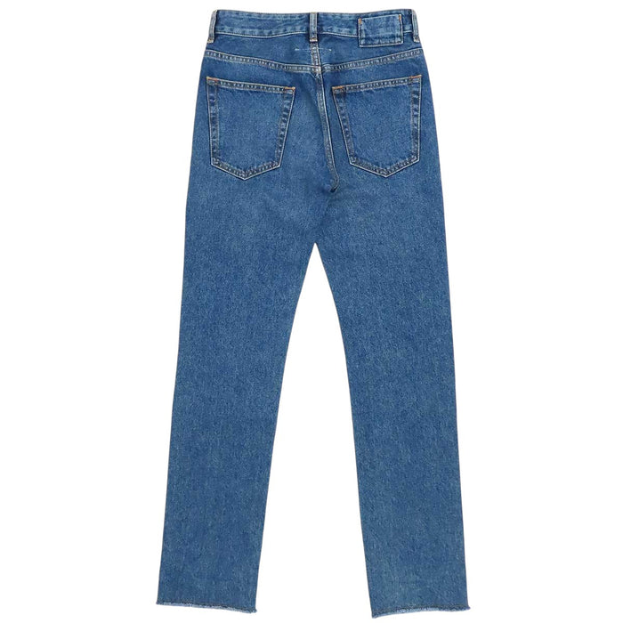 Maison Margiela 
ストレート コットン ノンストレッチ ロゴボタン 
MM6 スリムフィット デニムパンツ