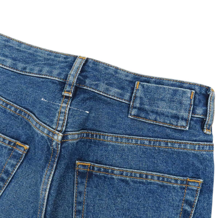 Maison Margiela 
ストレート コットン ノンストレッチ ロゴボタン 
MM6 スリムフィット デニムパンツ