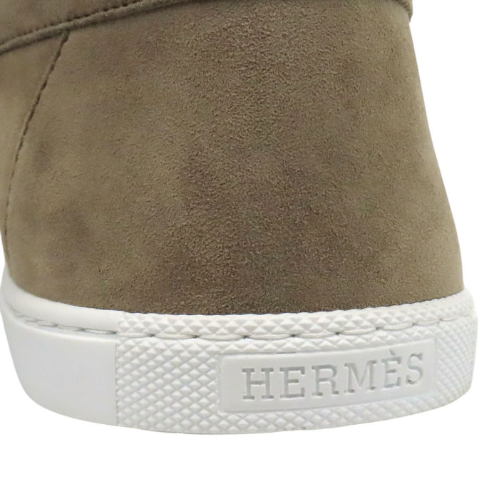 HERMES  
Fibbia Kelly in camoscio  
Mocassino Mind