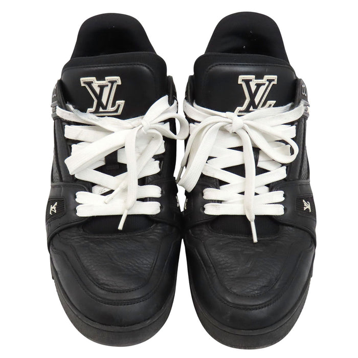 LOUIS VUITTON 
LV レザー レースアップ 
トレイナー ライン スニーカー
