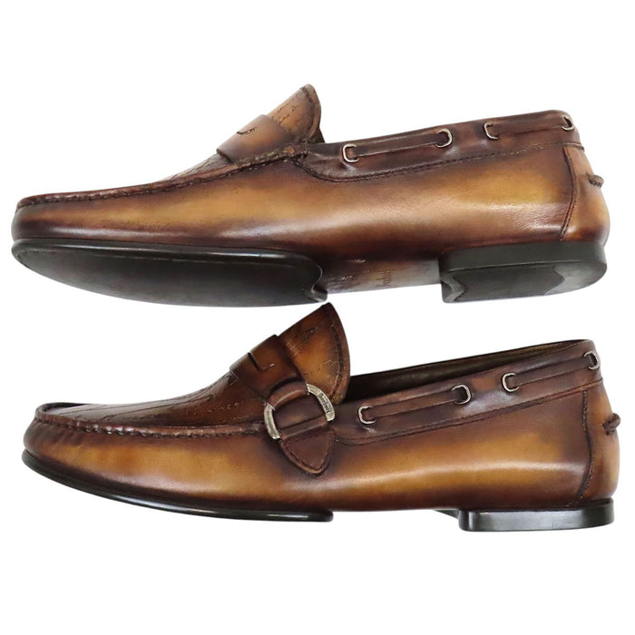 Berluti 
カリグラフィ パティーヌ レザー 
アントナン アンティーブ ローファー