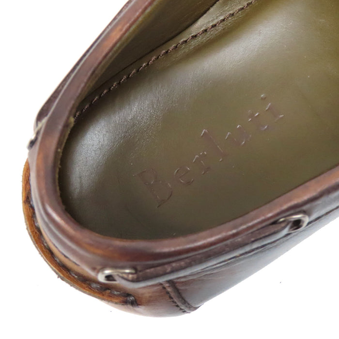 Berluti 
カリグラフィ パティーヌ レザー 
アントナン アンティーブ ローファー