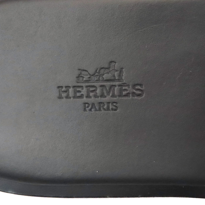 HERMES 
ケリーバックル レザー スライドサンダル 
ガブリエル サンダル