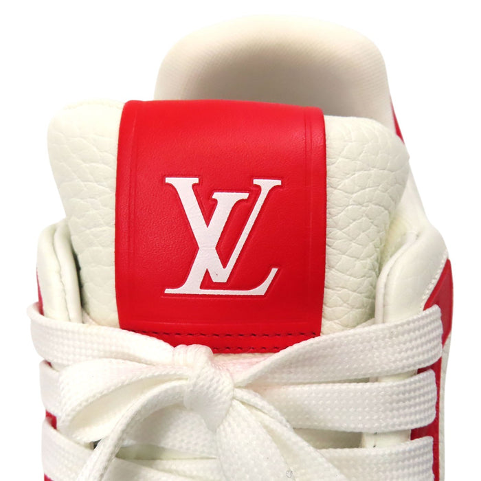 LOUIS VUITTON 
Yayoi Kusama YK ロゴ レザー 
草間 彌生 コラボ LV トレイナー ライン スニーカー