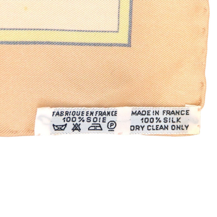 HERMES  
Silk Petit Carré Horse  
Carré 45 VOYAGE AU NIGER Scarf - Journey to Niger