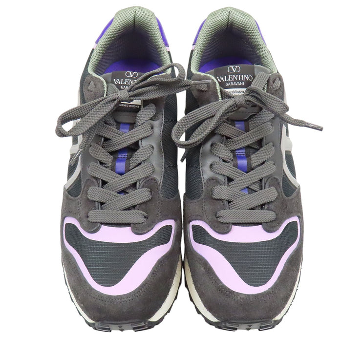 VALENTINO  
VLogo pace sneakers in suede con lacci  
Sneakers con VLogo