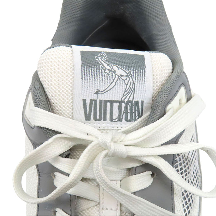 LOUIS VUITTON 
ローカット レースアップ 
LV トレイナー ライン スニーカー 
モノグラムデニム