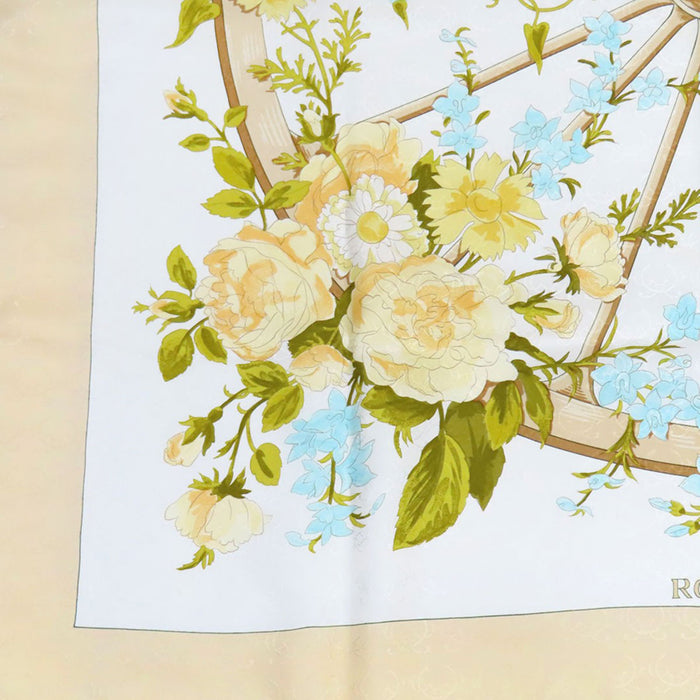 HERMES 
シルク 大判 フラワー 
カレ 90 ROMANTIQUE ロマンティック スカーフ