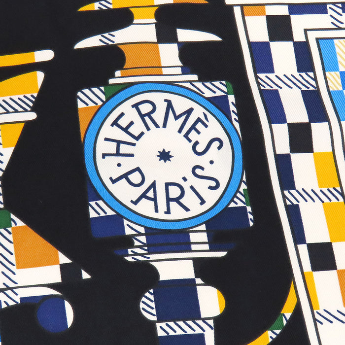 HERMES 
シルク 大判 
カレ 90 BALADE ECOSSAISE スコットランドのバラード