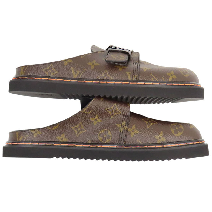 LOUIS VUITTON 
LV レザー 
イージー ライン モノグラム ミュール 
モノグラム