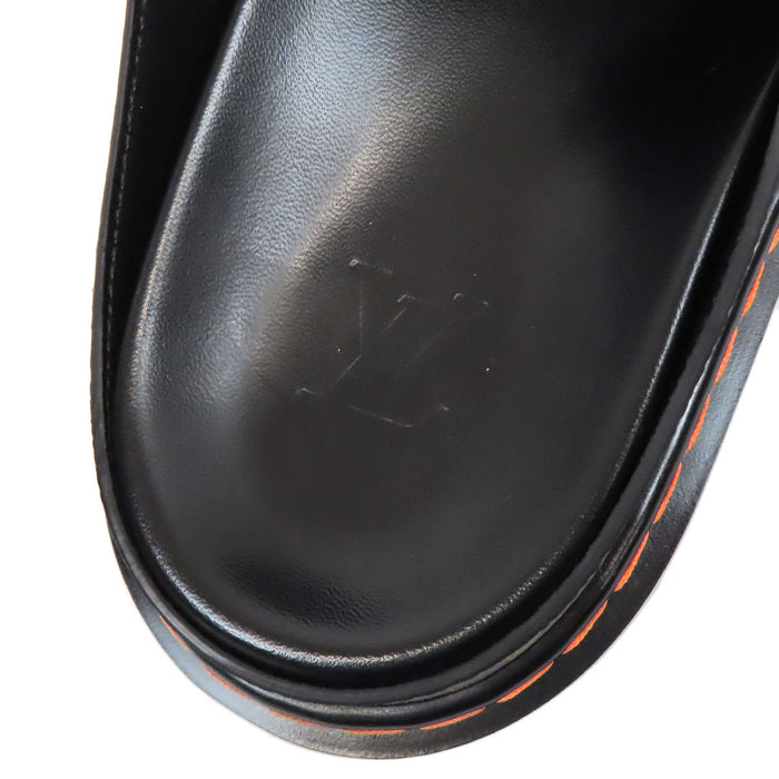 LOUIS VUITTON  
LV Leather  
Easy Line Monogram Mule  
Monogram