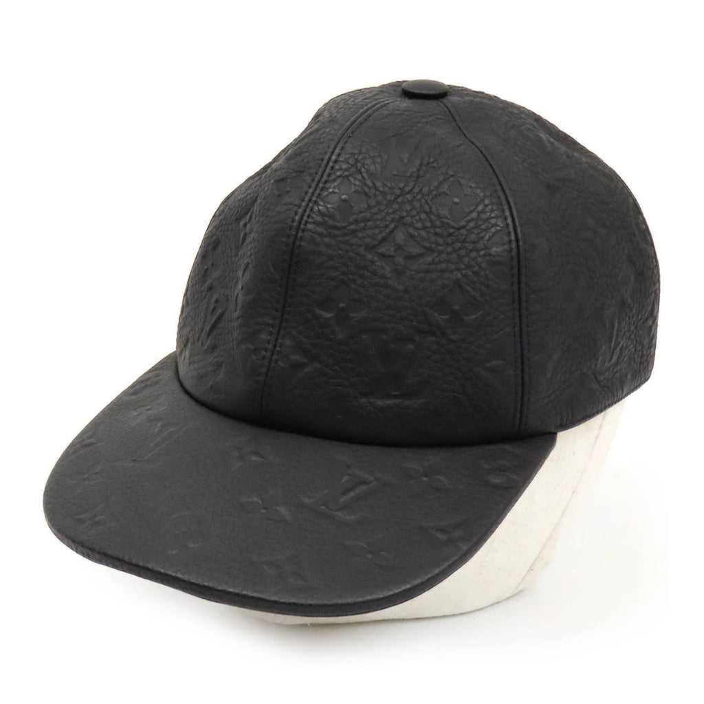 LOUIS VUITTON キャップ LV レザー キャスケット 1.1 モノグラム アン