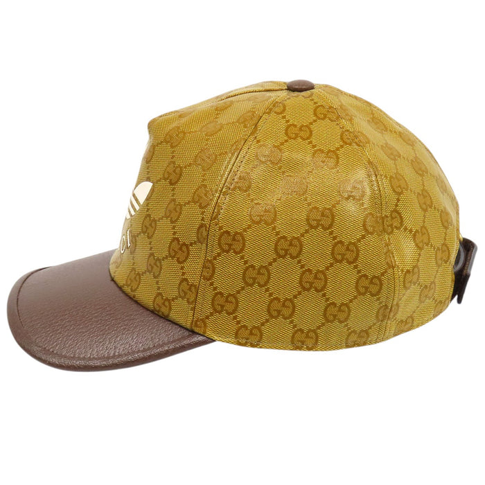 GUCCI 
アディダス ロゴ GGクリスタル ナイロン コットン レザー 
adidas コラボ GG キャンバス キャップ