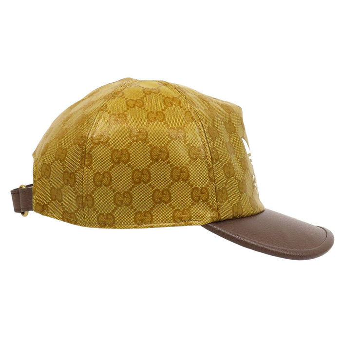 GUCCI 
アディダス ロゴ GGクリスタル ナイロン コットン レザー 
adidas コラボ GG キャンバス キャップ